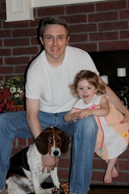Me with Bailey and Anna