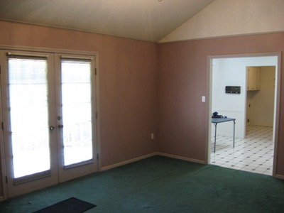 Living room, before