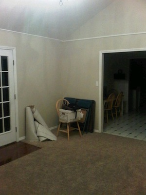 Living room, after